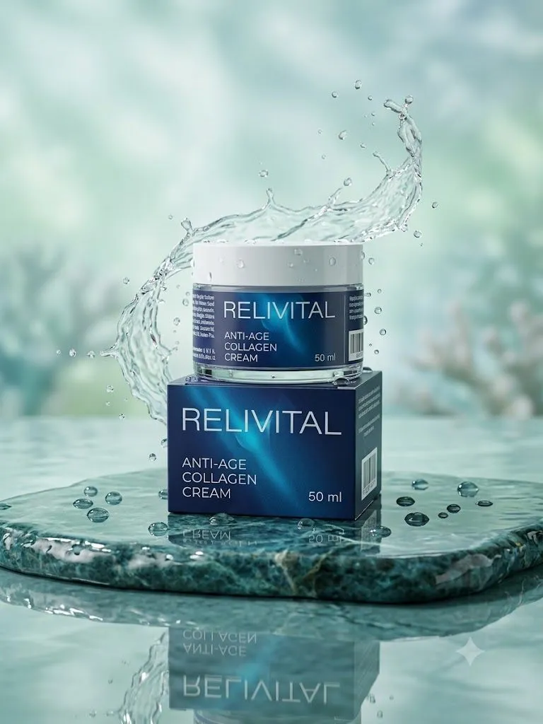 Krem Relivital z morskim kolagenem — słoiczek 50 ml